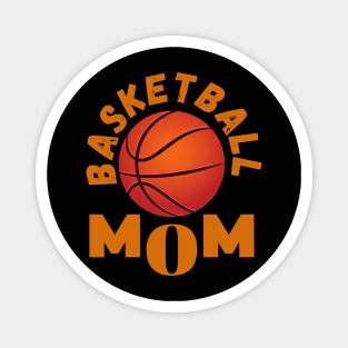 Proud Basketball Mom Graphic Magnet